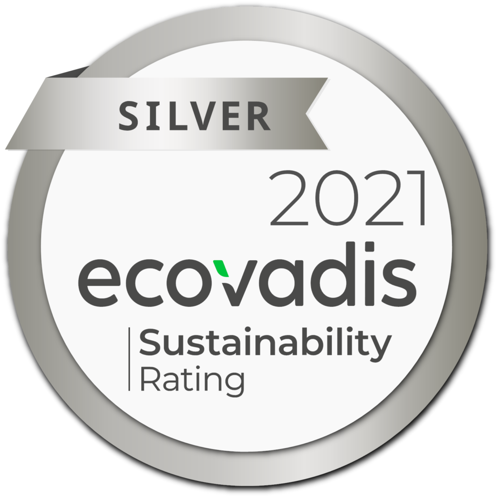 Medaglia d’argento EcoVadis