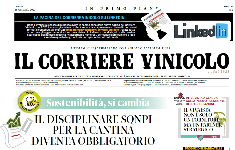 Enoplastic & Il Corriere Vinicolo